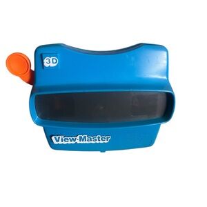 Vintage View-Master Viewer Combo With Box and Two Discs